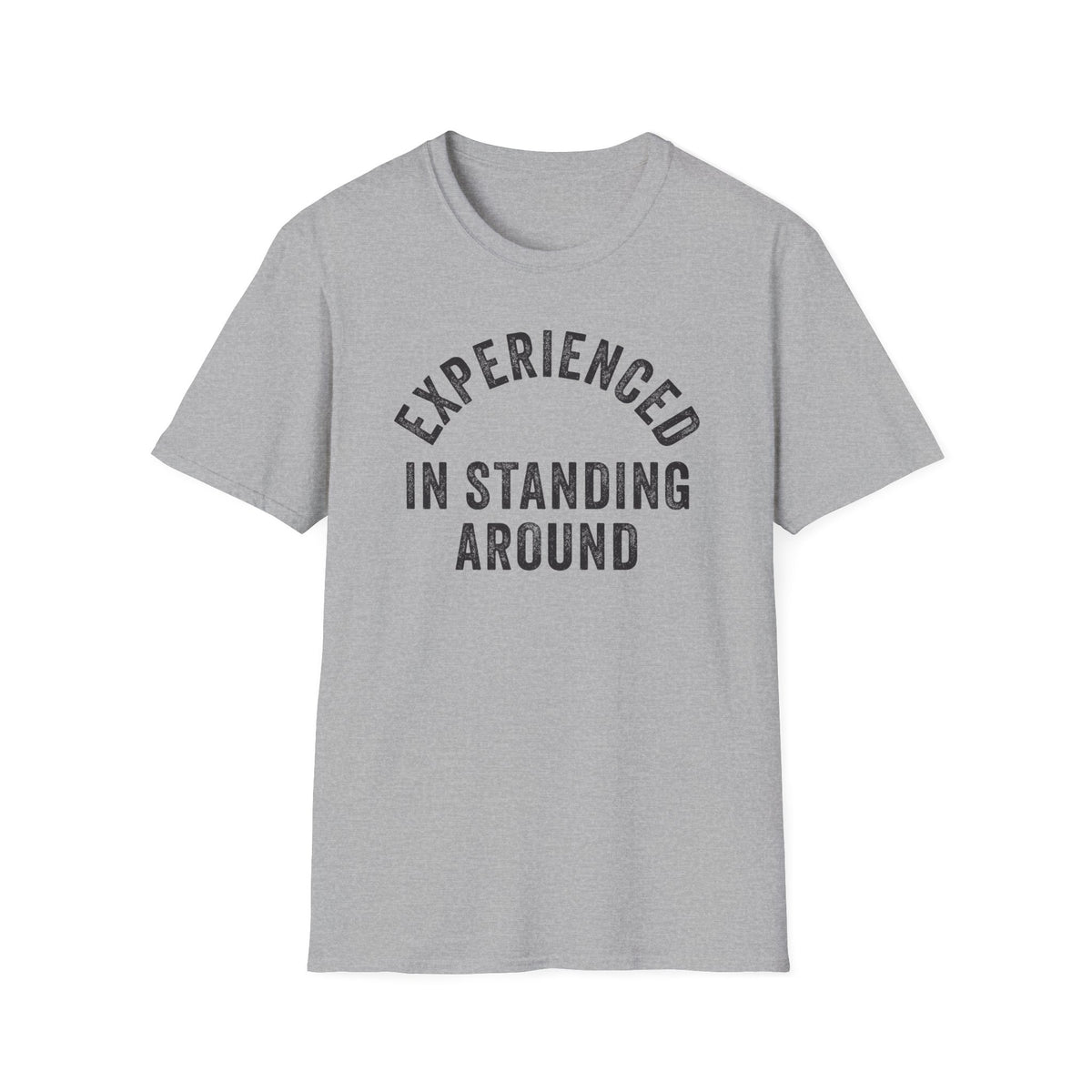Standing Around Typography Field Tee