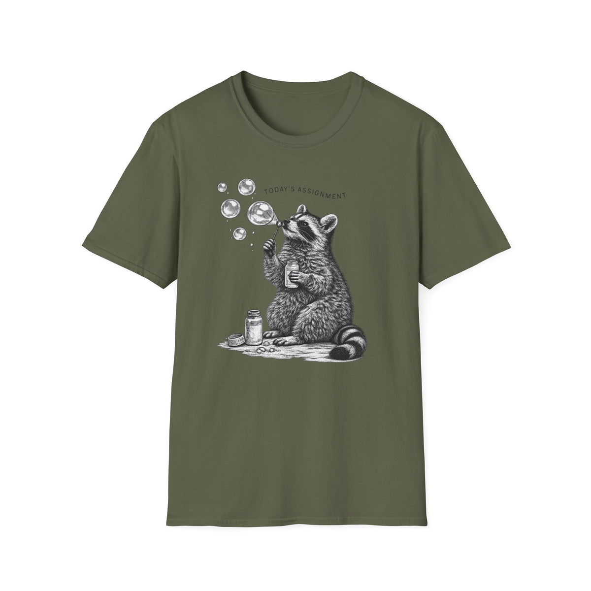 Today's Assignment Blowing Bubbles Tee