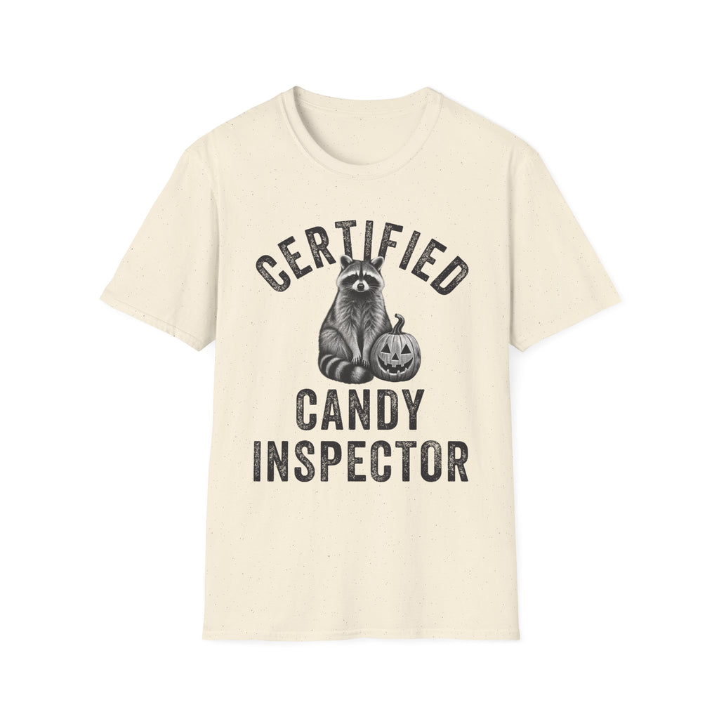 Raccoon Halloween Moon Tee