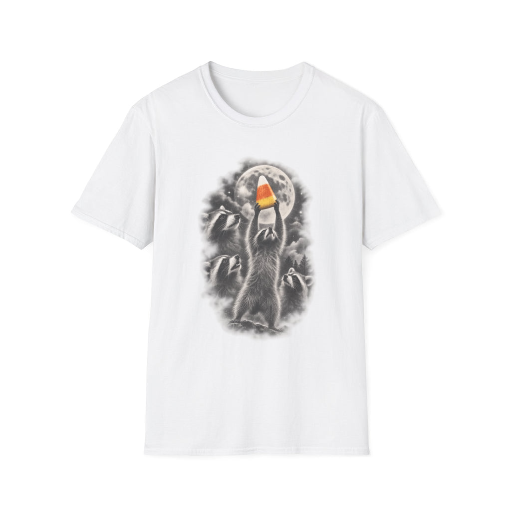 Candy Corn Raccoons Tee