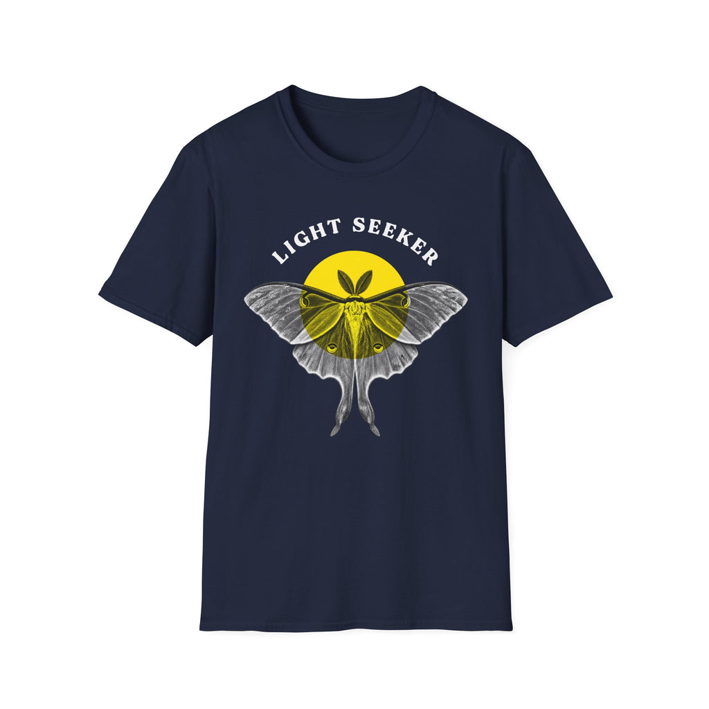 Light Seeker Yellow Moth Tee