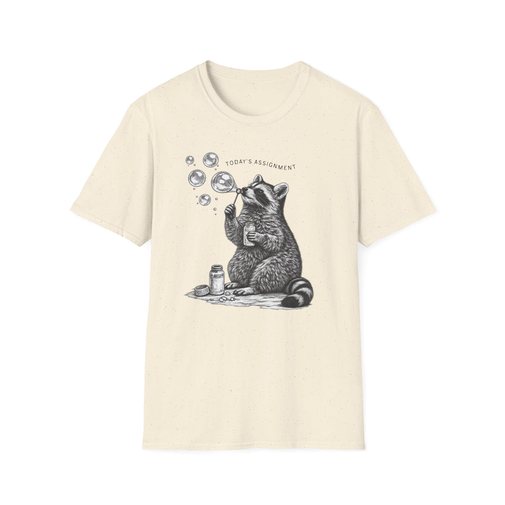 Today's Assignment Blowing Bubbles Tee
