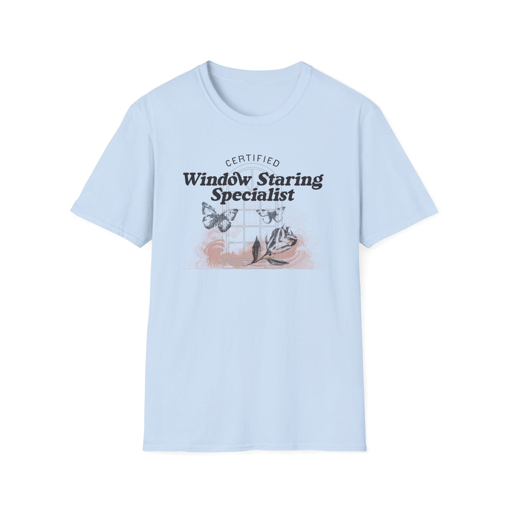 Window Staring Butterfly Tee