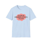 Cloud Observation Pink Tee