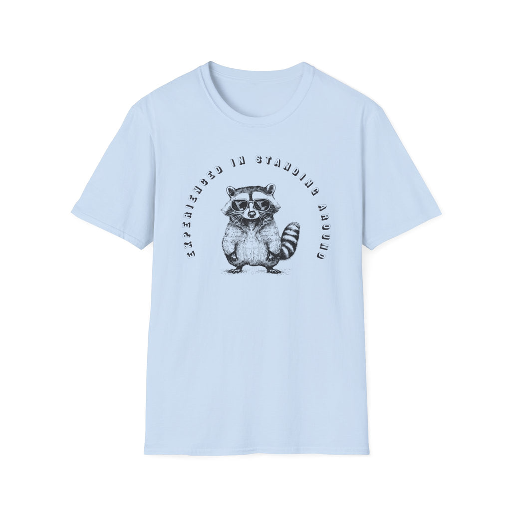 Standing Around Raccoon Classic Tee