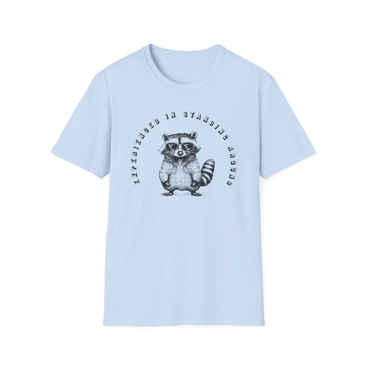 Standing Around Raccoon Classic Tee