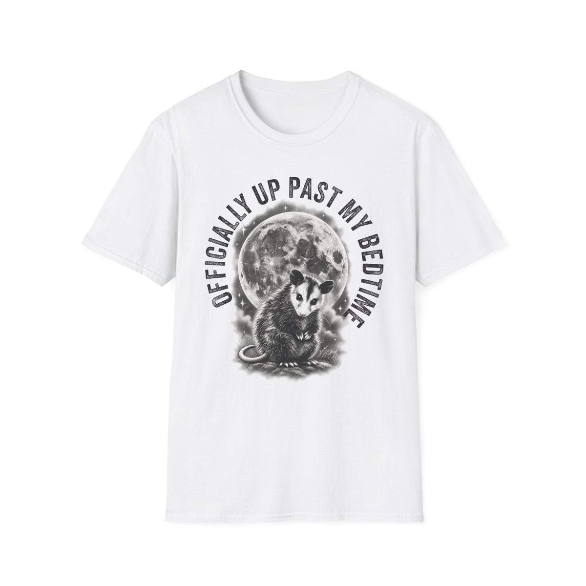 Up Past My Bedtime Moon Tee