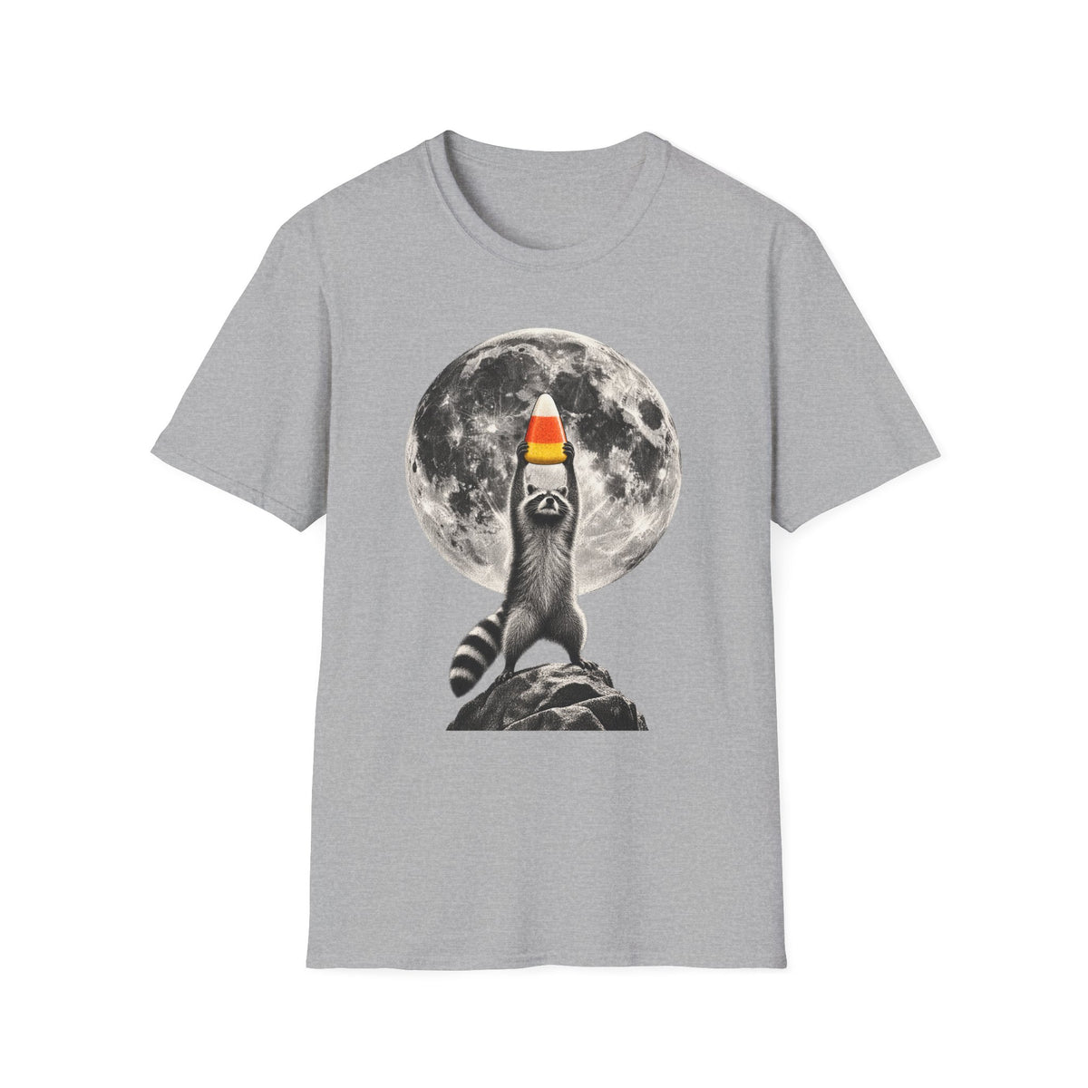 Candy Corn Raccoon Tee