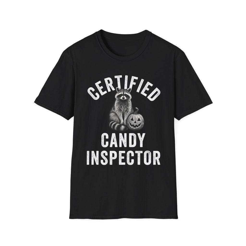 Raccoon Halloween Moon Tee