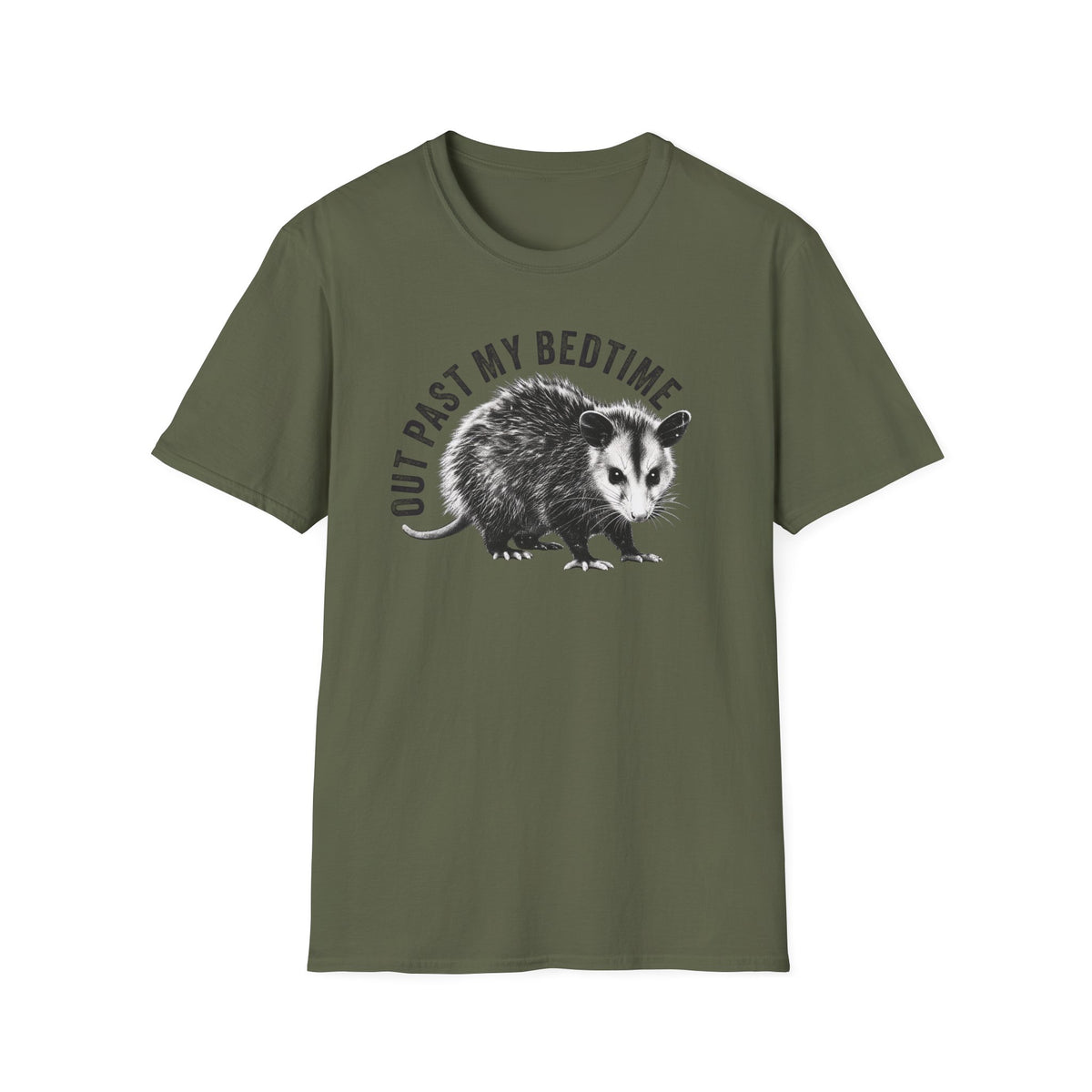 Out Past My Bedtime Possum Tee