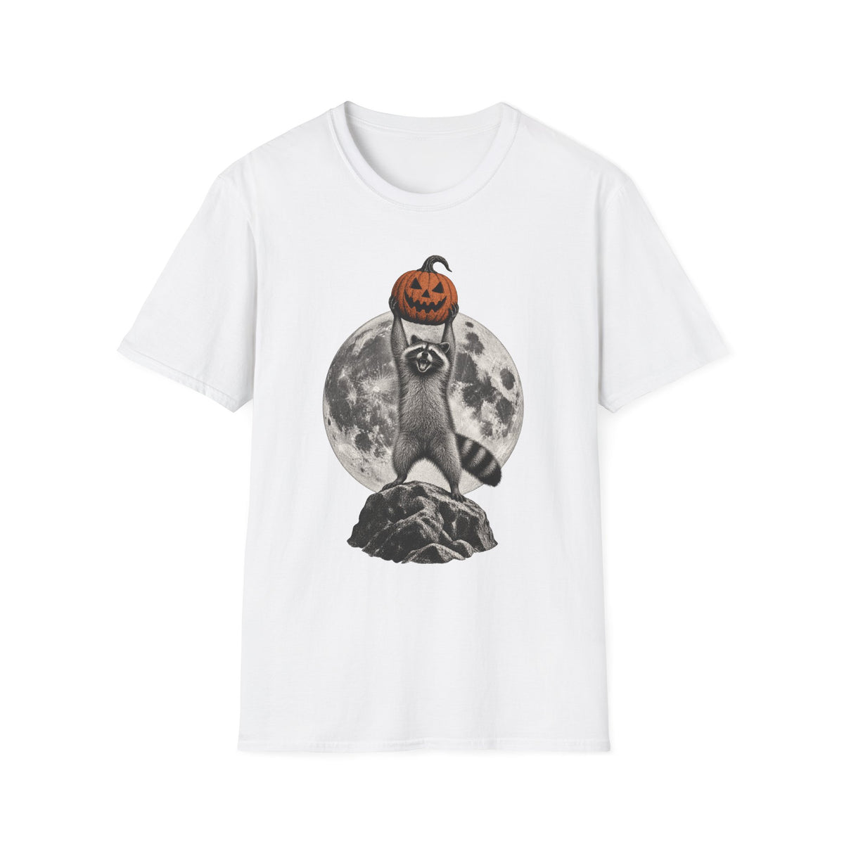 Happy Candy Corn Raccoon Tee
