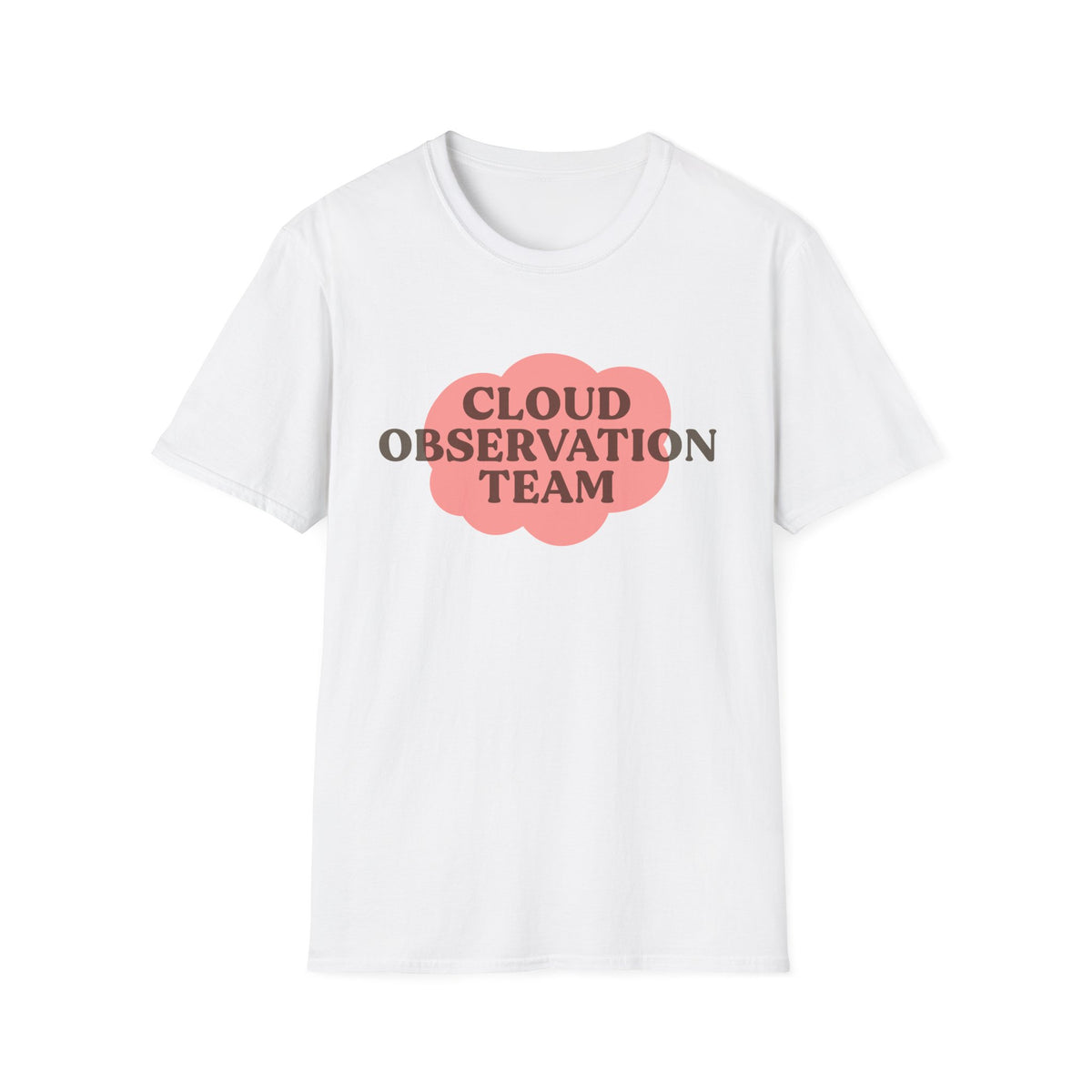 Cloud Observation Pink Tee