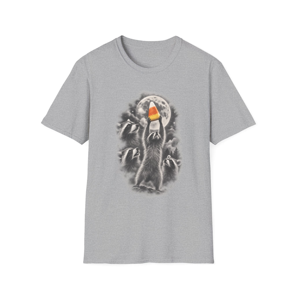 Candy Corn Raccoons Tee