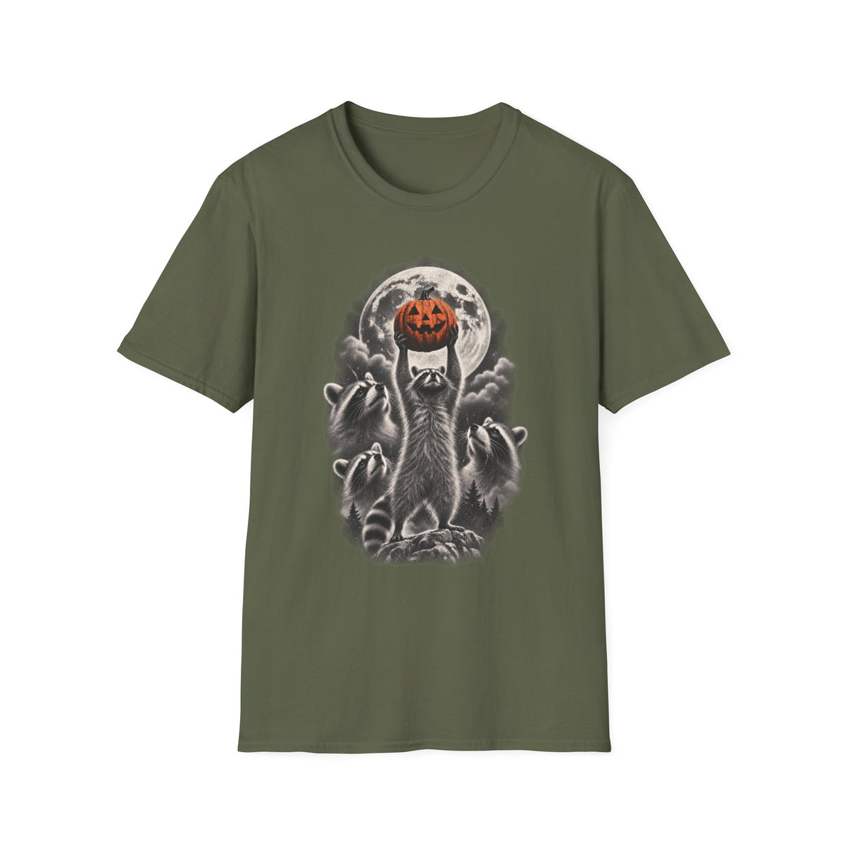 Halloween Raccoons Tee