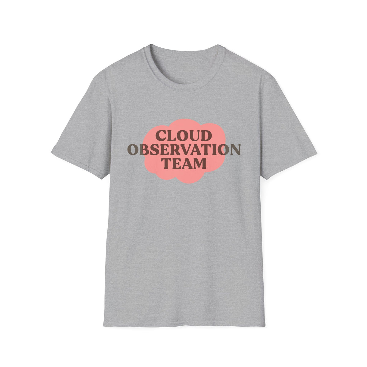 Cloud Observation Pink Tee