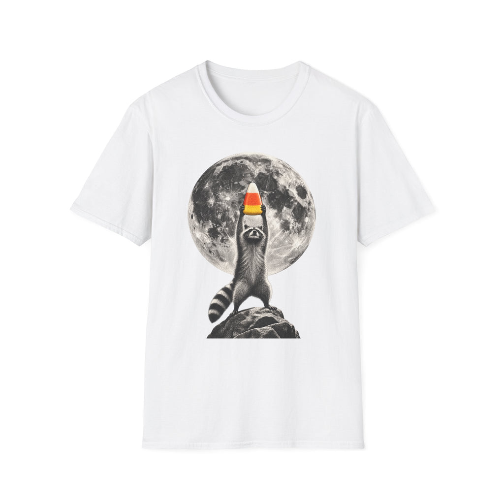 Candy Corn Raccoon Tee