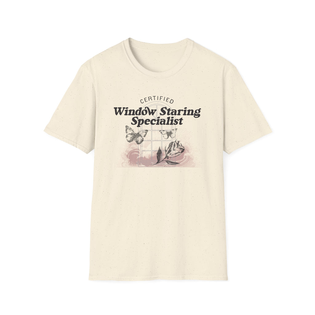 Window Staring Butterfly Tee