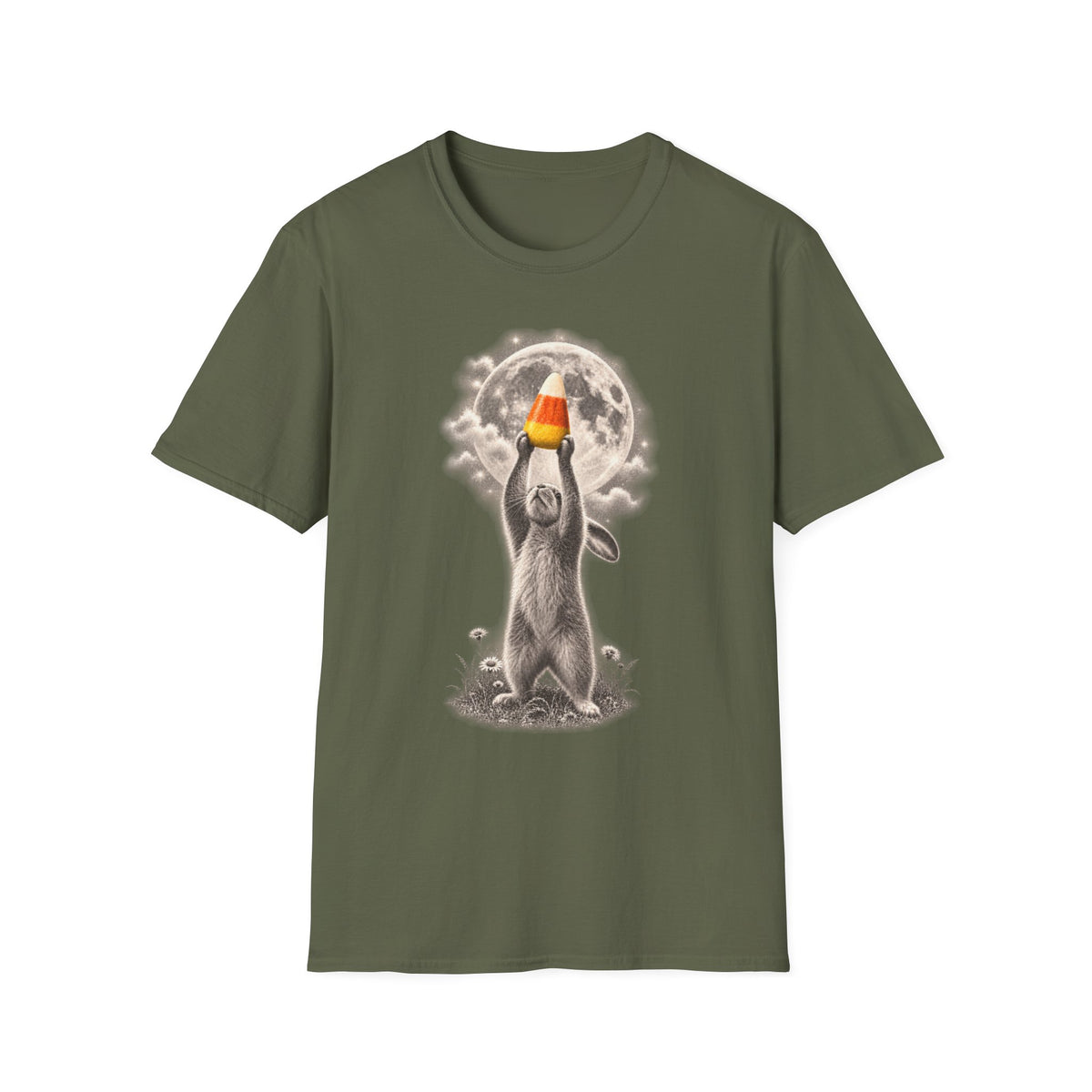 Candy Corn Bunny Tee