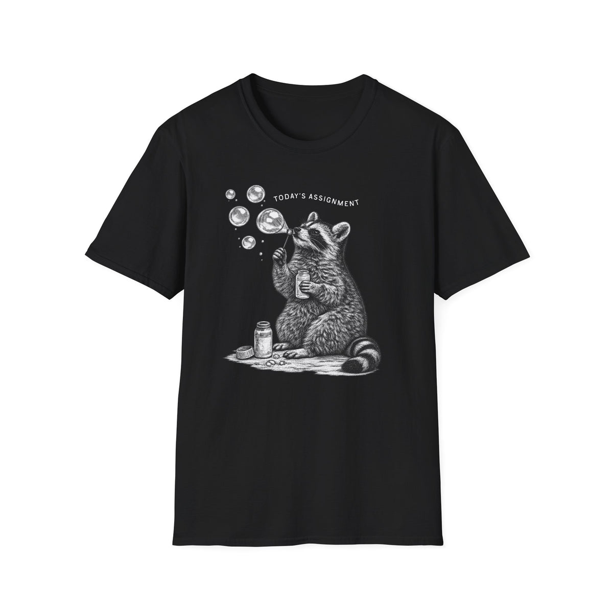 Today's Assignment Blowing Bubbles Tee