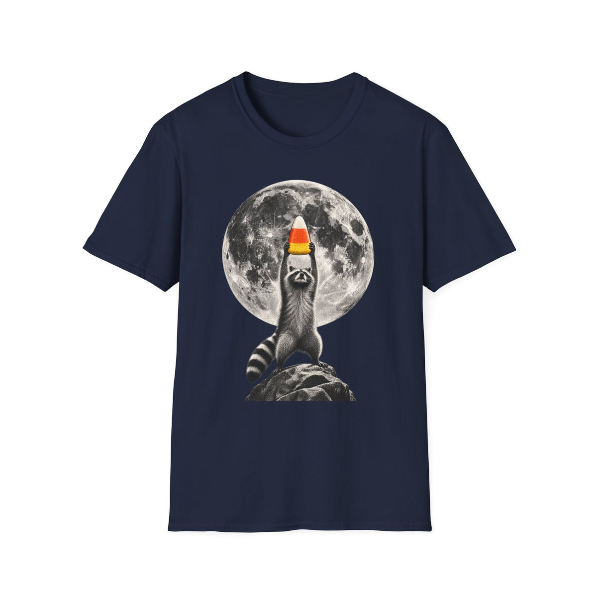 Candy Corn Raccoon Tee