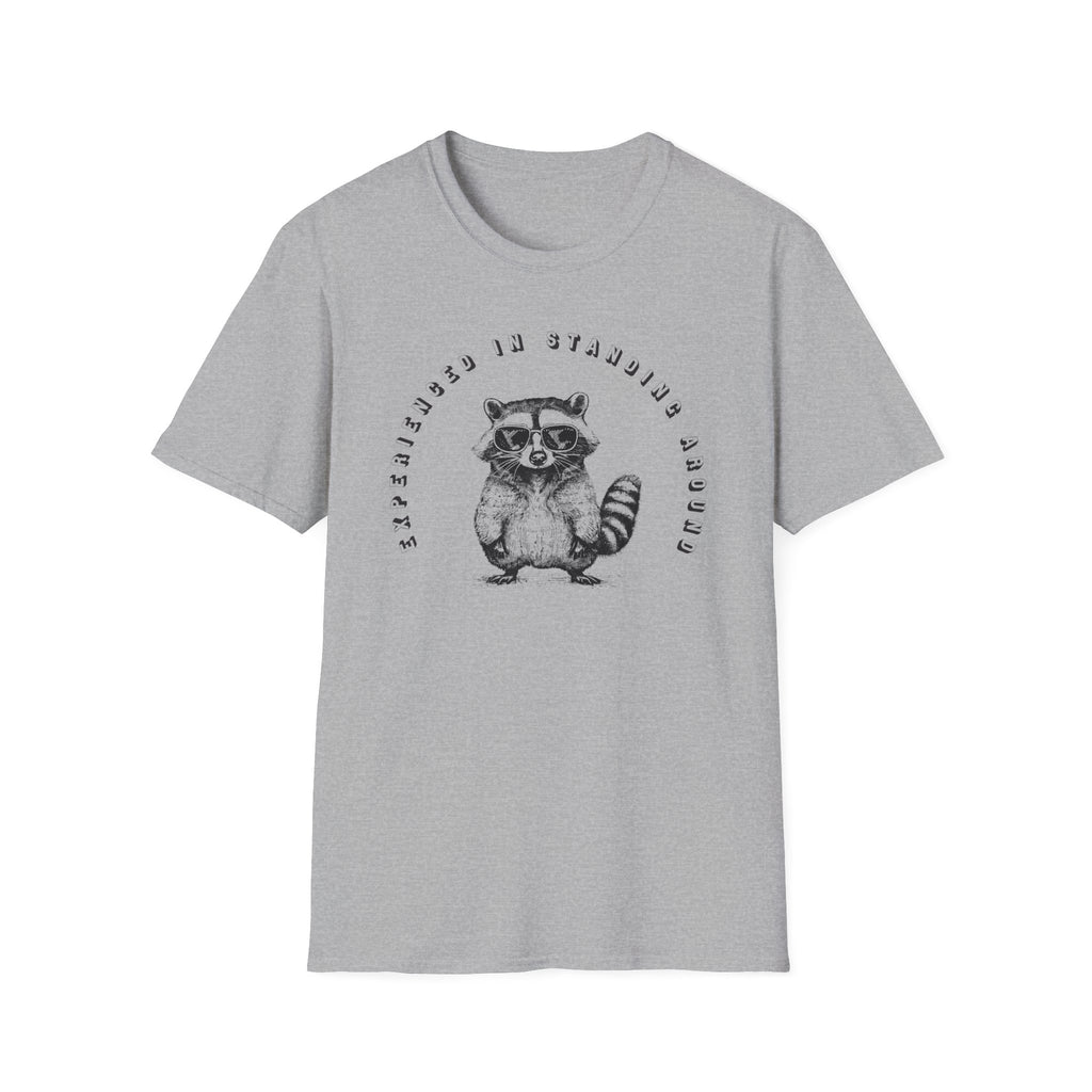 Standing Around Raccoon Classic Tee