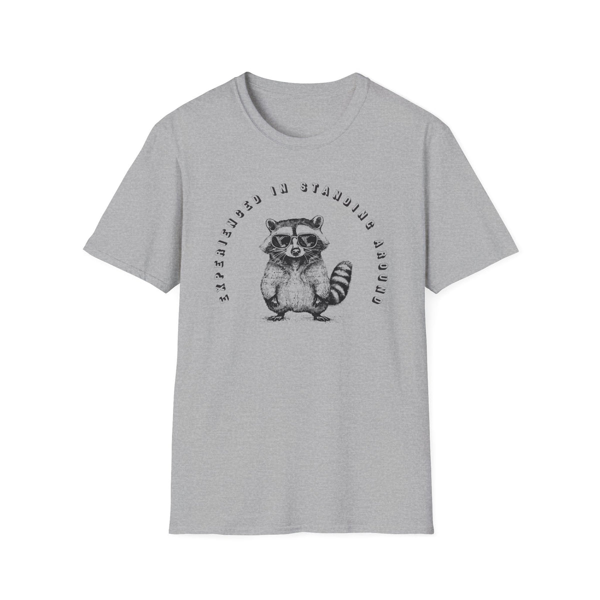 Standing Around Raccoon Classic Tee