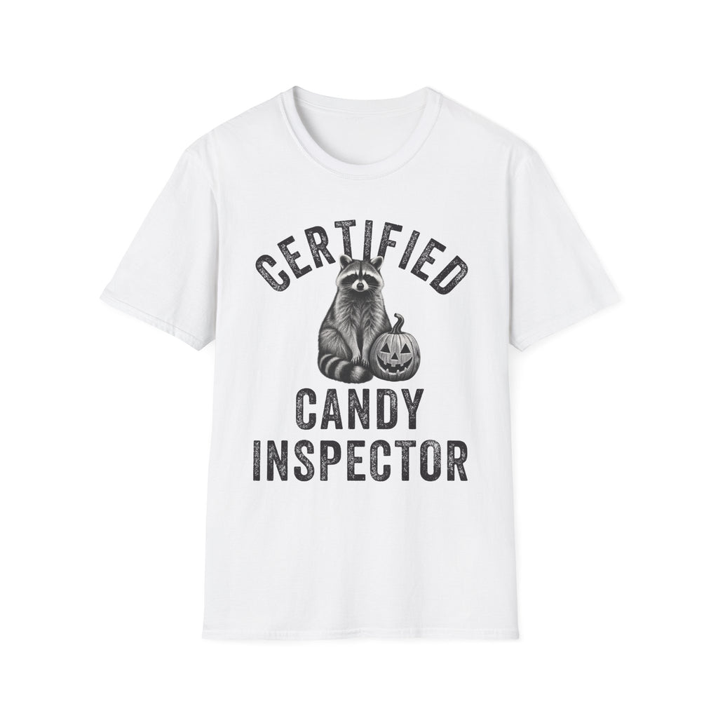 Raccoon Halloween Moon Tee