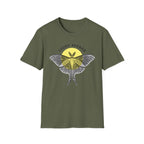 Light Seeker Yellow Moth Tee