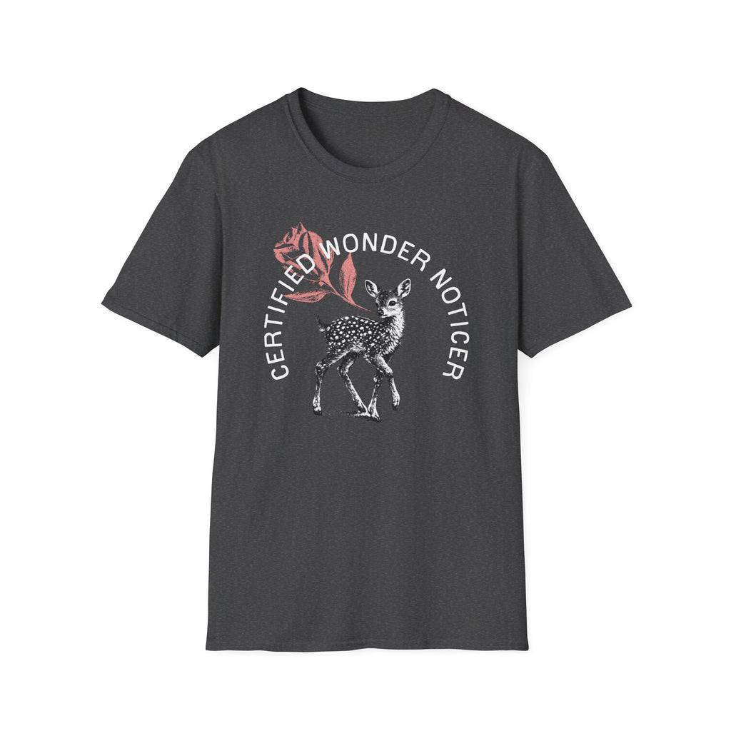 Wonder Noticer Rose Tee
