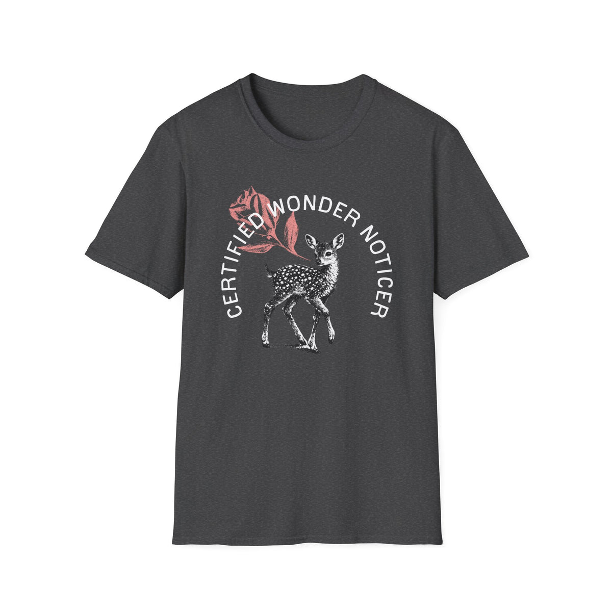 Wonder Noticer Rose Tee