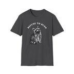Refuse to Rush Raccoon Field Tee