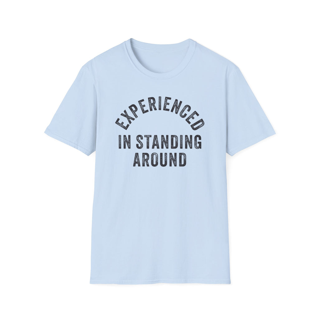 Standing Around Typography Field Tee