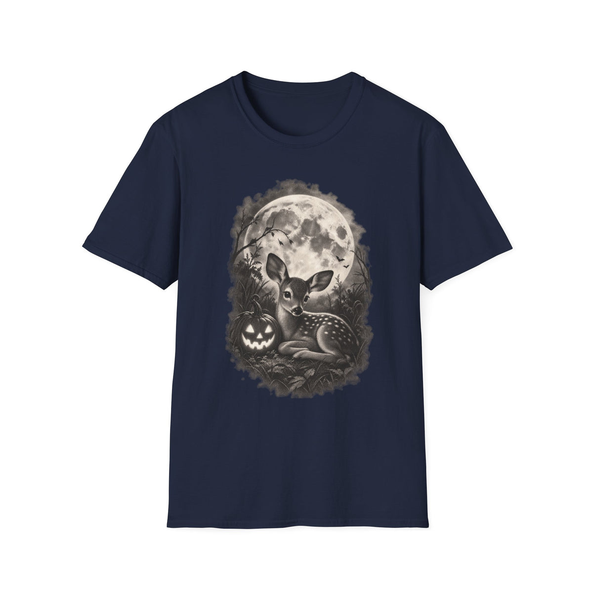 Fawn Moonlight Jack-O-Lantern Tee
