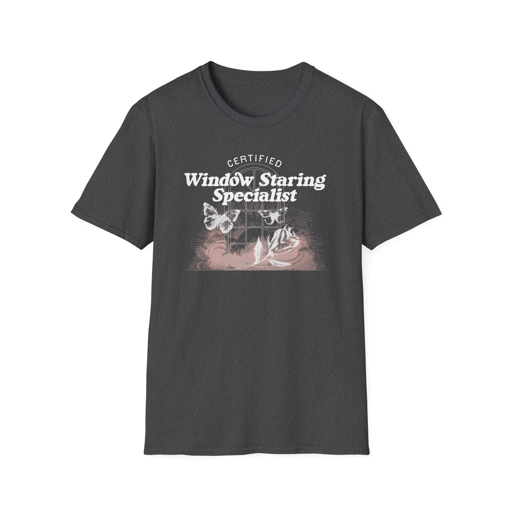 Window Staring Butterfly Tee