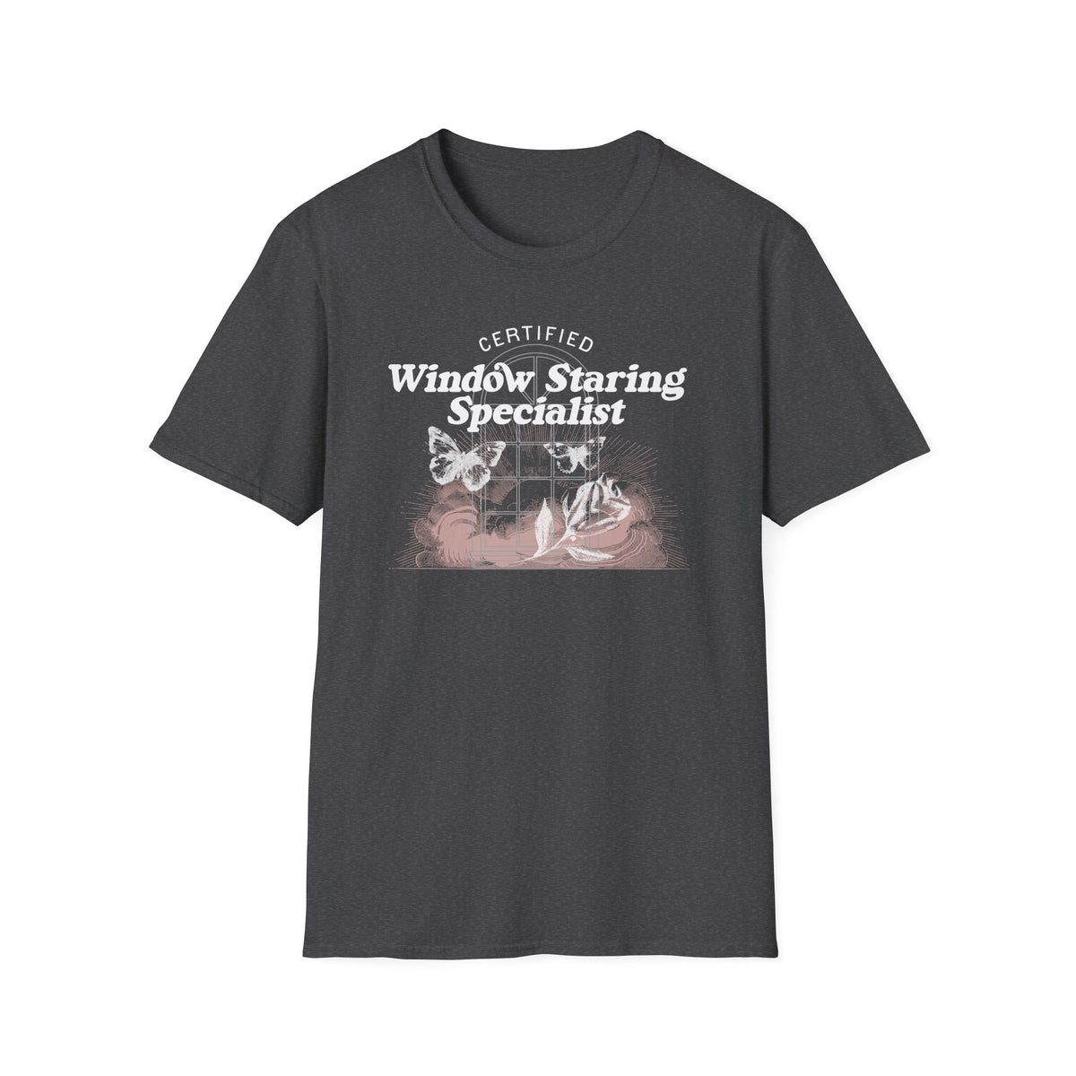 Window Staring Butterfly Tee