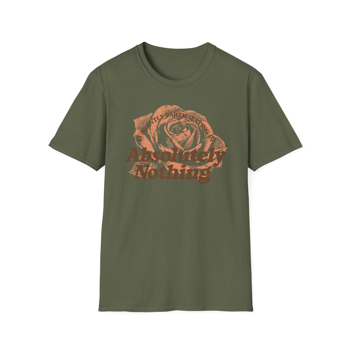 Absolutely Nothing Rose Tee