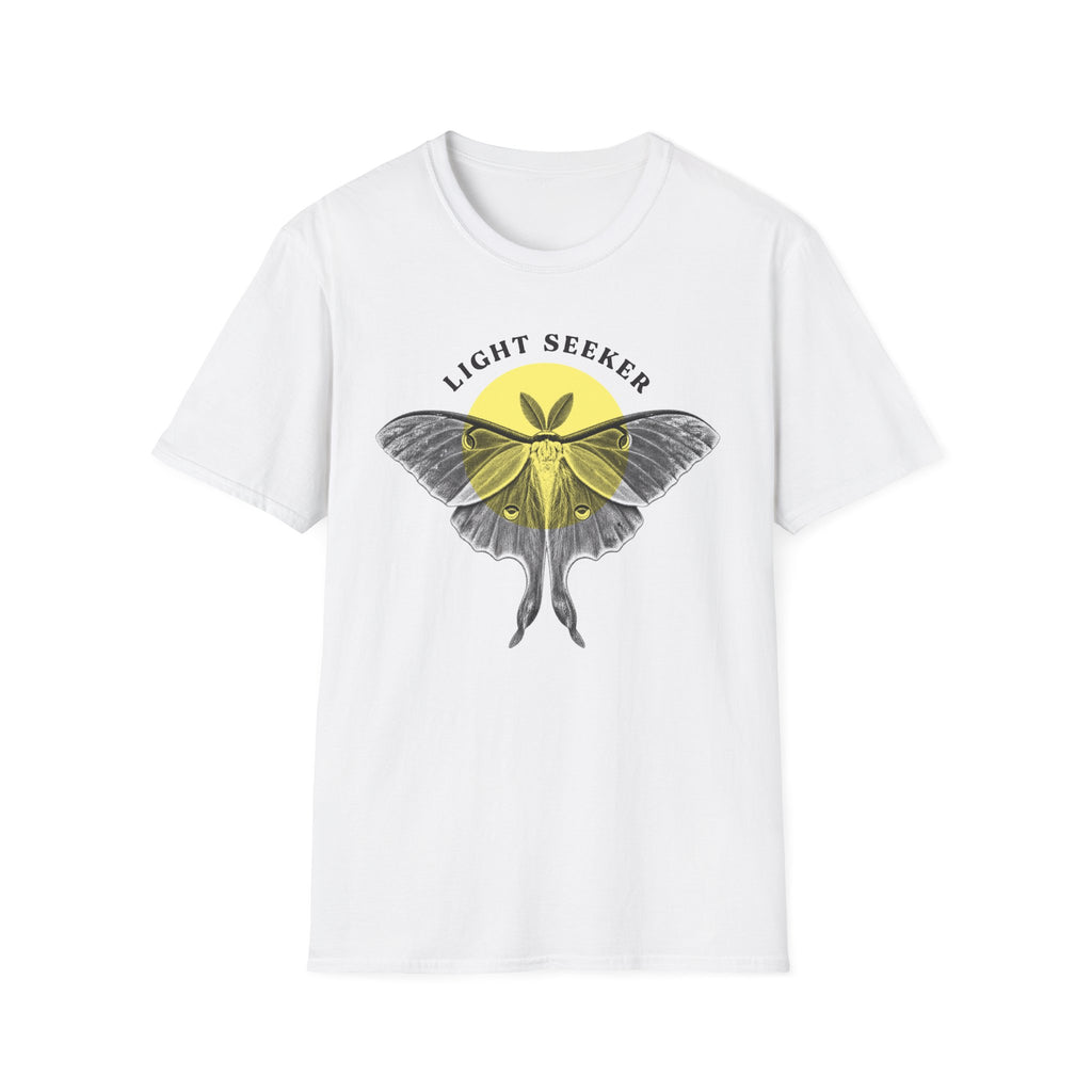Light Seeker Yellow Moth Tee