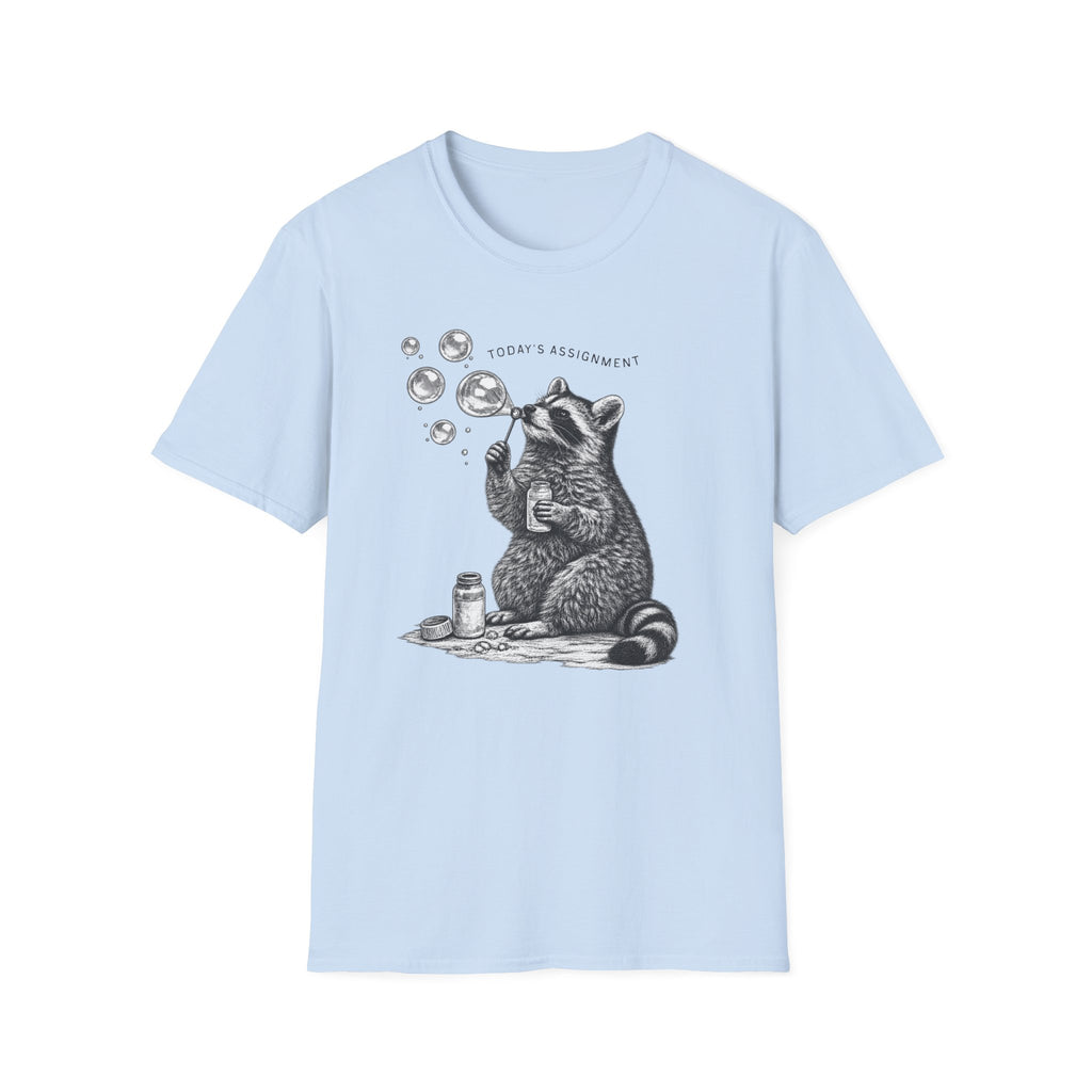 Today's Assignment Blowing Bubbles Tee