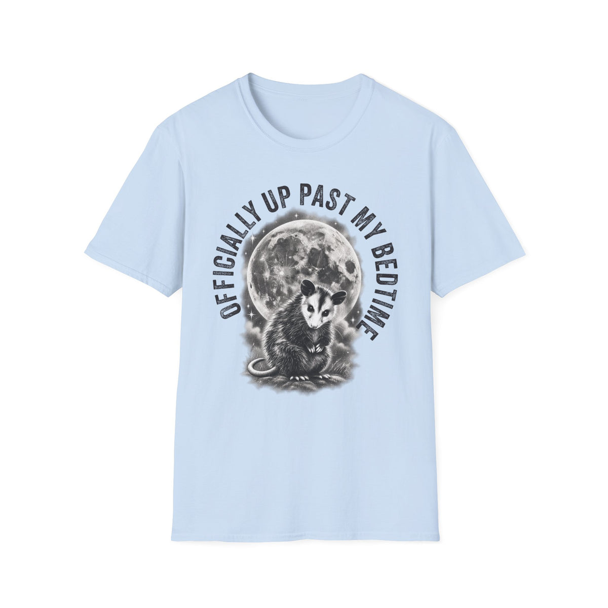 Up Past My Bedtime Moon Tee
