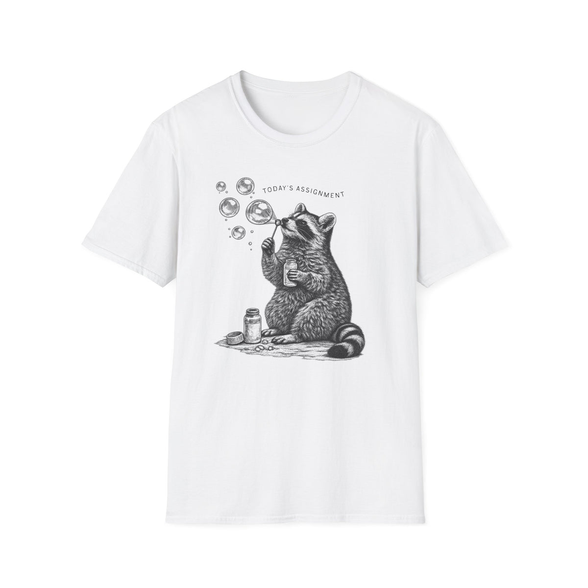 Today's Assignment Blowing Bubbles Tee
