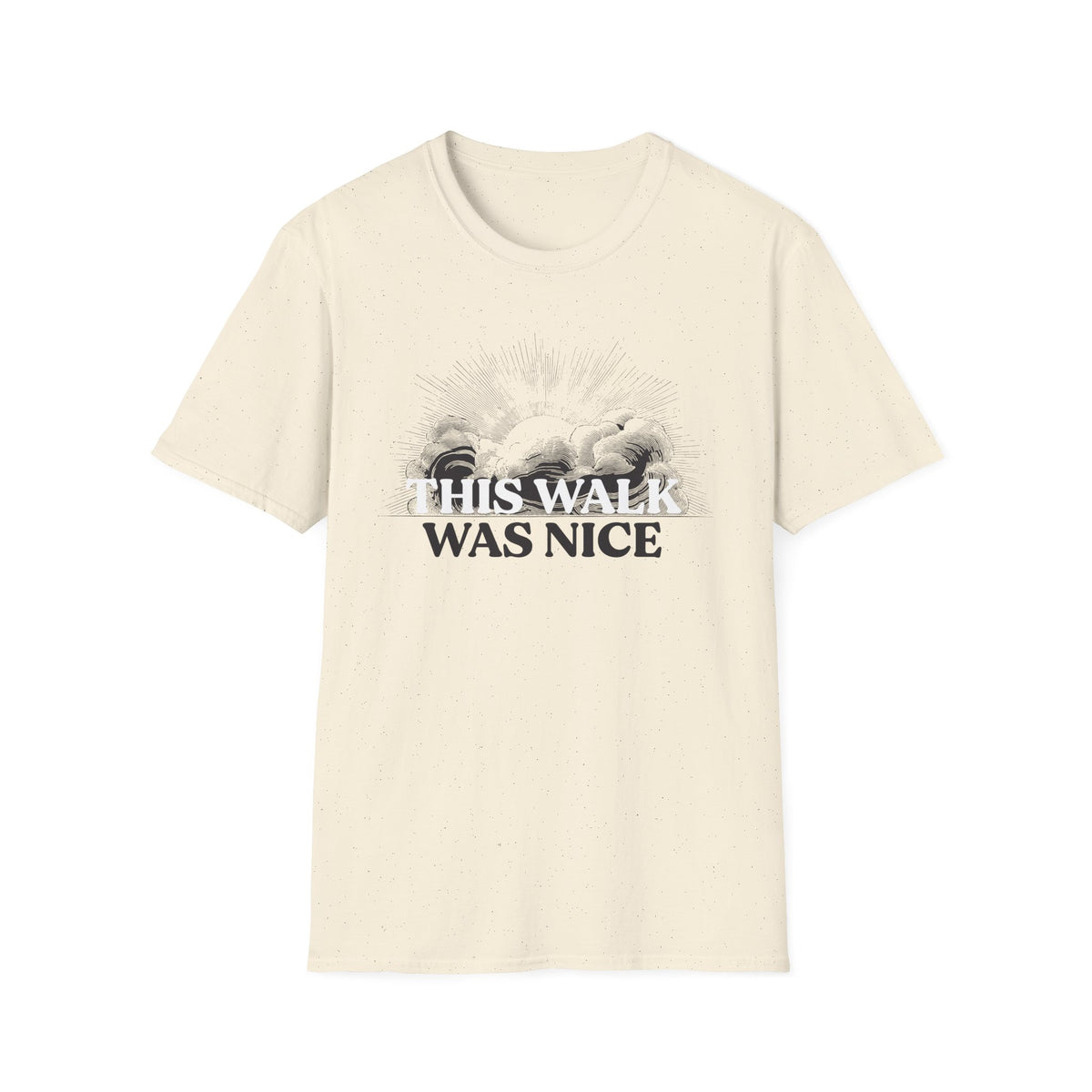 This Walk Was Nice Sunburst Tee