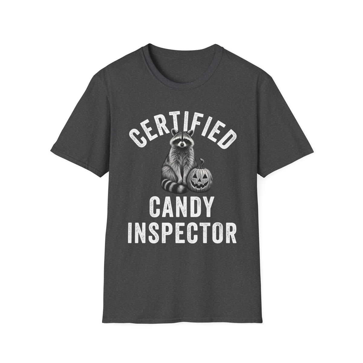 Raccoon Halloween Moon Tee