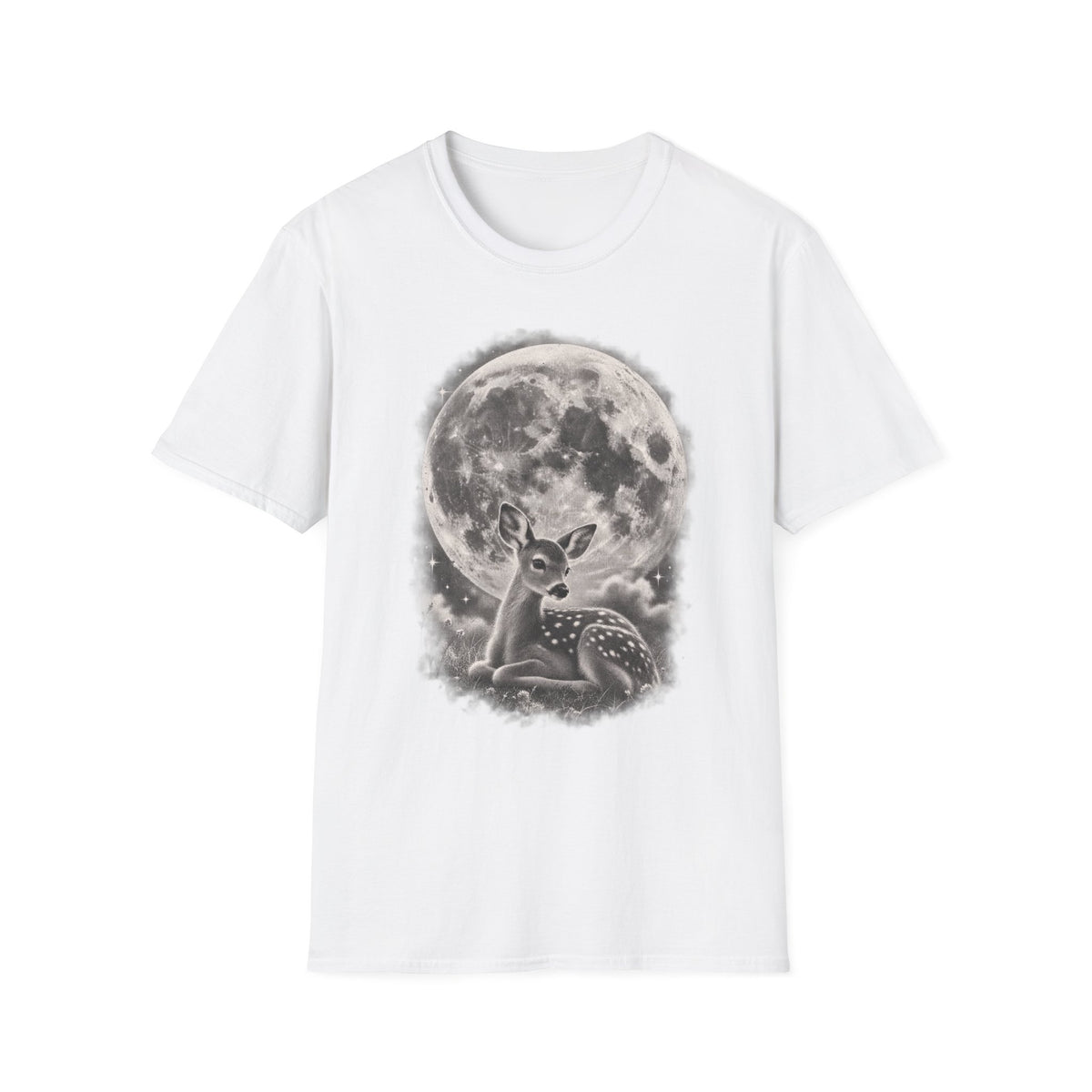 Fawn Halloween Moon Tee