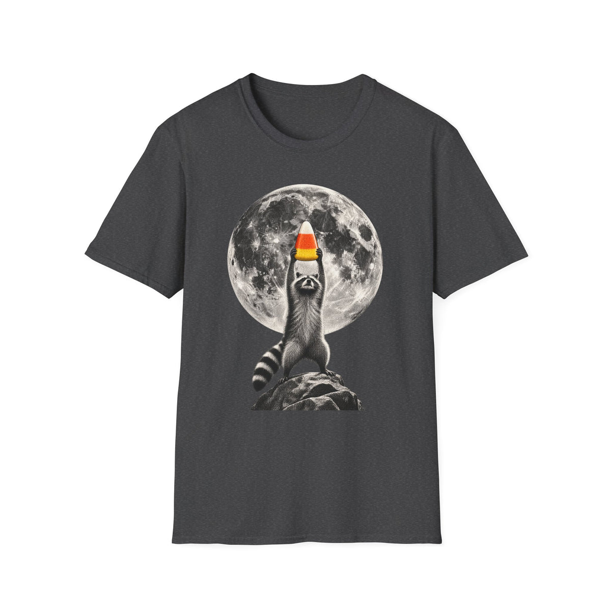 Candy Corn Raccoon Tee