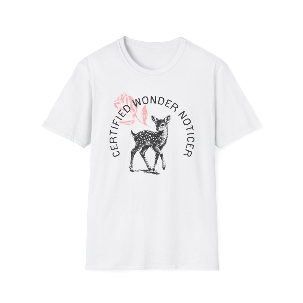 Wonder Noticer Rose Tee