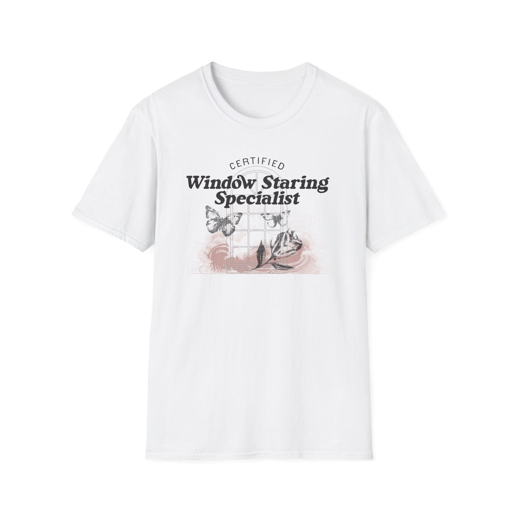 Window Staring Butterfly Tee
