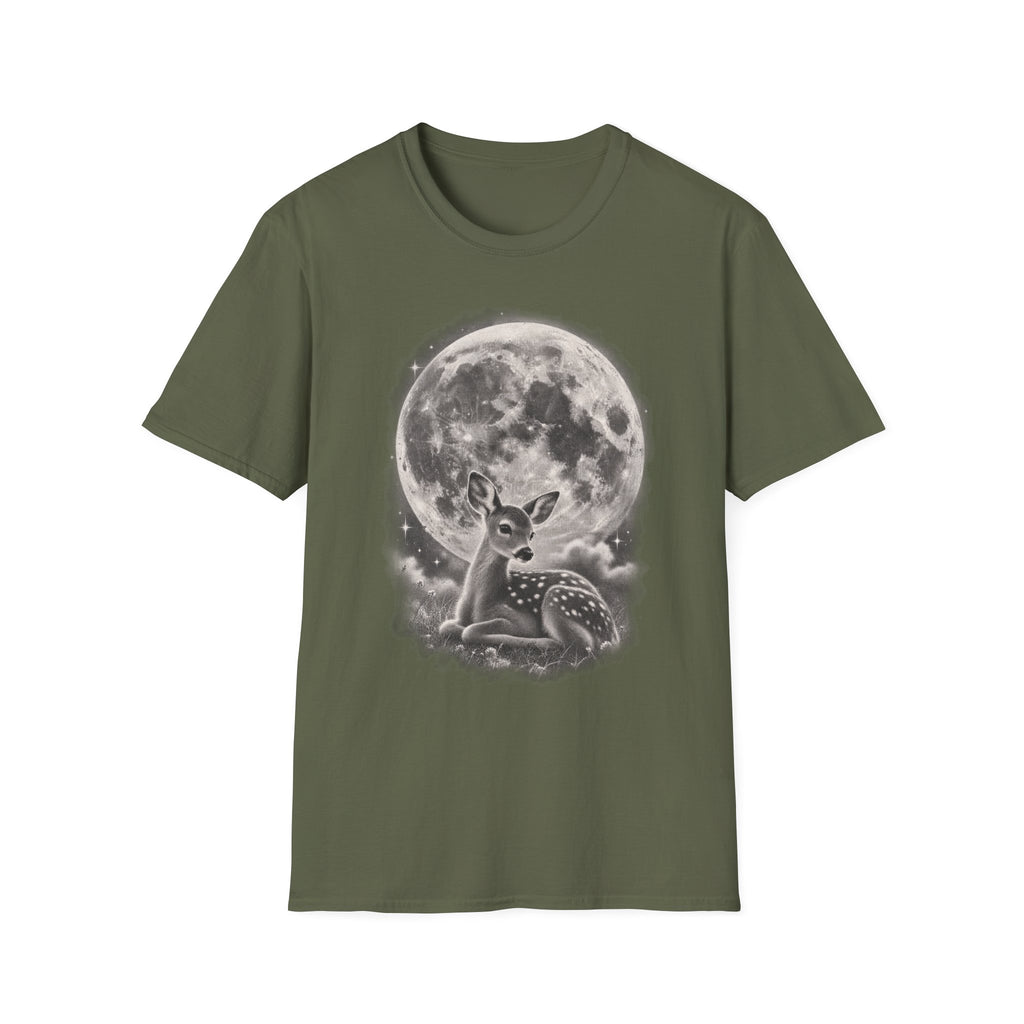 Fawn Halloween Moon Tee