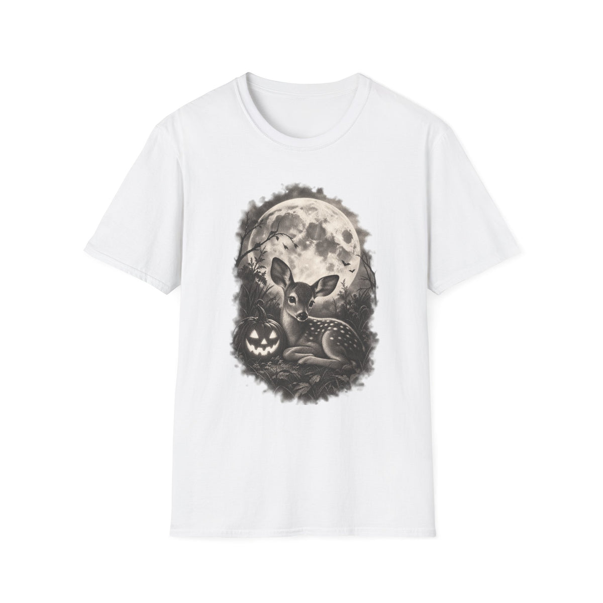 Fawn Moonlight Jack-O-Lantern Tee