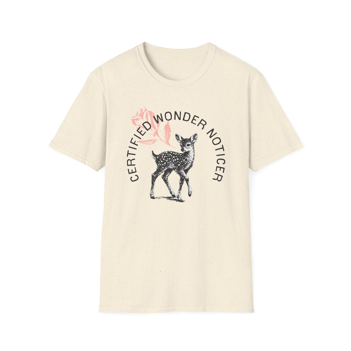 Wonder Noticer Rose Tee