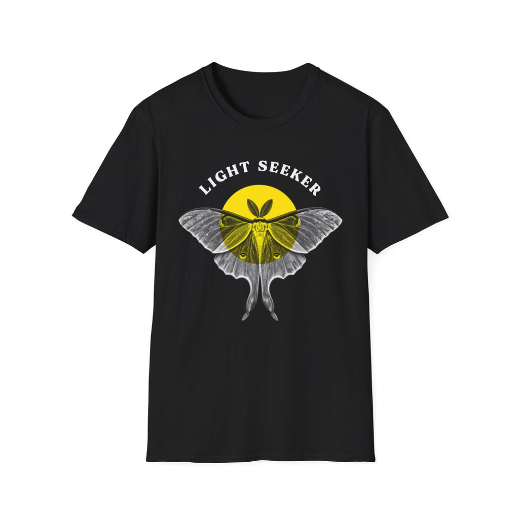 Light Seeker Yellow Moth Tee